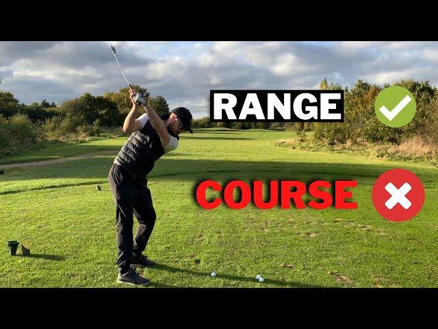 The Key To Taking Your Range Game To The Course - 3 Simple Tips THAT WORK