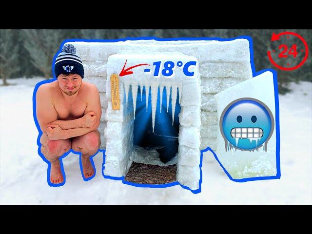 BYL JSEM 24 HOD V IGLOO Z LEDU! [-18°C]