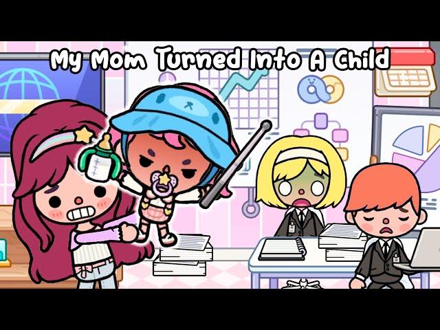 My Mom Turned Into A Child ▶️ Toca Life World | Toca Boca