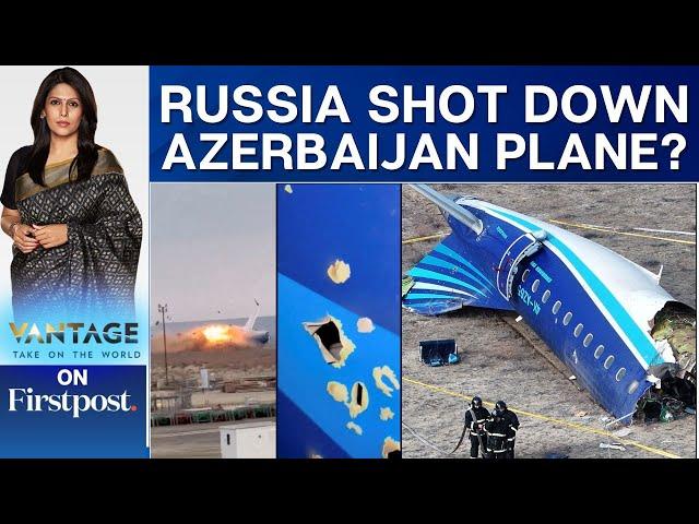 Russian Air Defence System Caused Azerbaijan Airlines Plane Crash: Report |Vantage With Palki Sharma