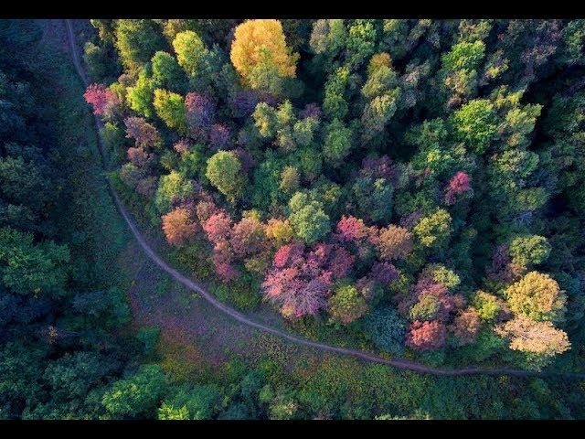 Hudson Valley from Above  4K . New version.