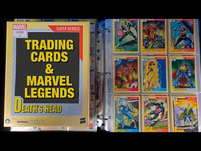 Marvel Universe Series 2 1991 Trading Cards and Hasbro Marvel Legends Figure Ideas and Comparisons