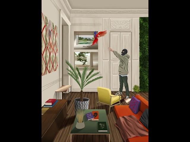 Ok but the real jungle is outside - NFT Art by DotPigeon - 66
