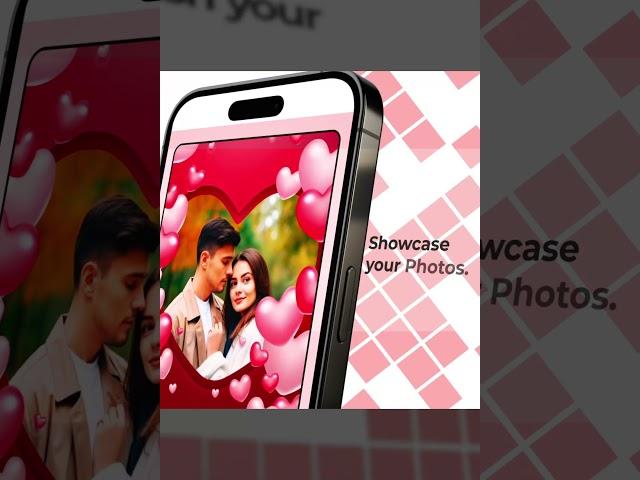Decorate Your Photos with Romantic Frames | Love Frame
