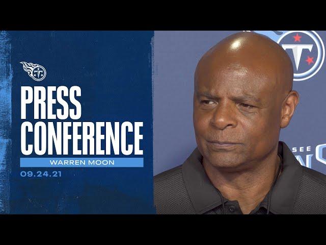 Warren Moon Press Conference | Oilers Tribute Week