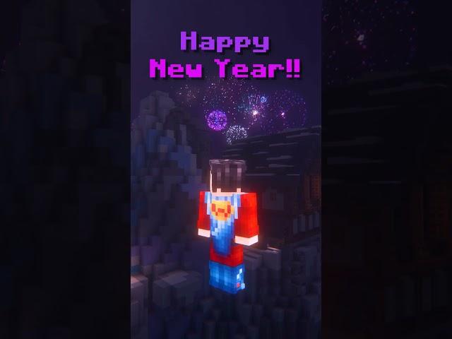 Happy New Year!  #hypixel #minecraft #hypixelskyblock #wizardman