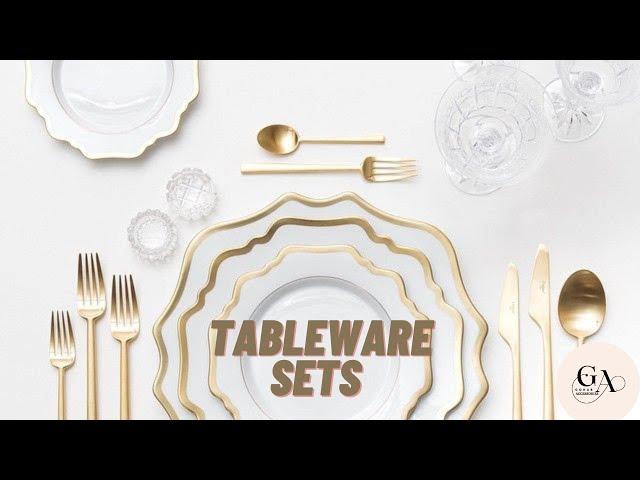 Unique And Luxury Tableware Collection | Tableware Names | Crockery Collection | #dinnerware