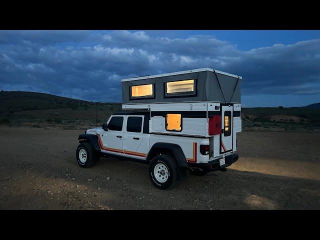 Lake Tahoe Custom Campers Jeep Gladiator Retro Camper