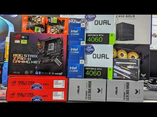 HOW TO BUILD i7-14700K 14th Gen ASUS ROG Z790-H GAMING STEP To STEP ASSEMBLY USB FLASH BIOS UPGRADE