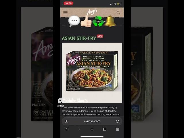 @AmysKitchenMovies #Asian #StirFry#VegaN8#Vegan—#Veganism—#PlantBased—#Vegans—#Organic #Shorts