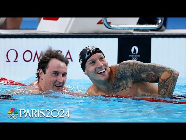 Cameron McEvoy TAKES OFF to win men's 50m freestyle gold for Australia | Paris Olympics | NBC Sports