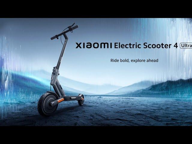 XIAOMI ELECTRIC SCOOTER 4 ULTRA REVEAL TRAILER