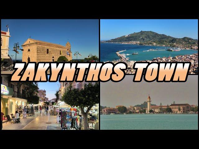 ZAKYNTHOS TOWN - Greece [4k]