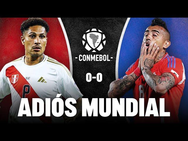 GUERRERO NOS DEJA SIN MUNDIAL?  PERÚ ESTA ELIMINADO  PERÚ 0-0 CHILE