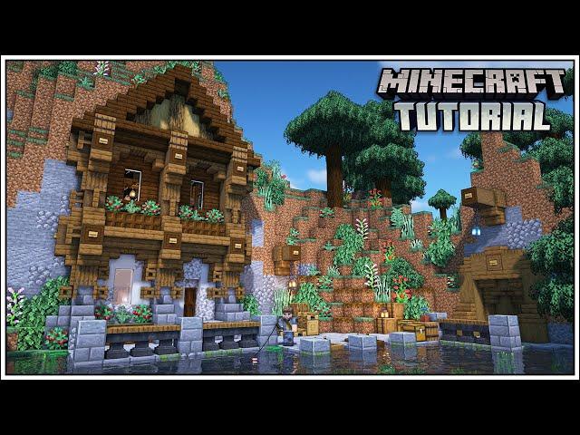 Minecraft Medieval Mountain House Tutorial [How To Build]