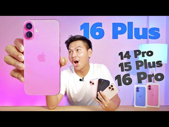 พรีวิว iPhone 16 Plus กับ 10 อย่างที่คุณควรรู้ (เทียบ 15 Plus และ 16 Pro)