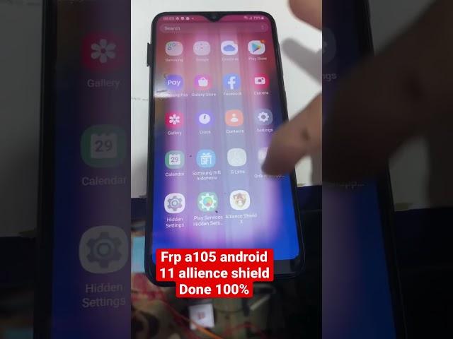 Frp samsung a105G android 11 by allience shield