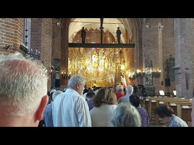 John Gora & Eddie Biegaj Poland Tour - Churches - 2023 - St Brygida Church Amber Altar