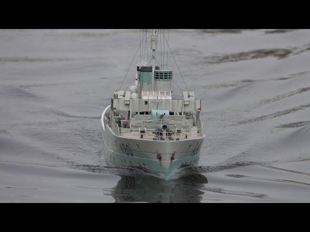 Jörg`s Graupner Premiumline Korvette der Flower-Class  "HMS Bluebell" Beier Soundmodul Part I