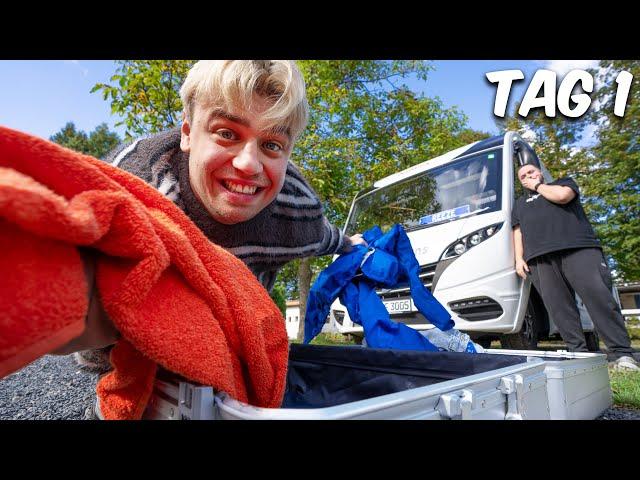 Der chaotische Start unserer Wohnmobil Tour... (hab vergessen zu packen)