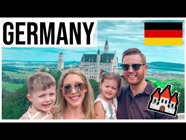 MY FIRST TIME IN GERMANY!  Travel with our Young Family to Fairytale Castles & Munich | Vlog