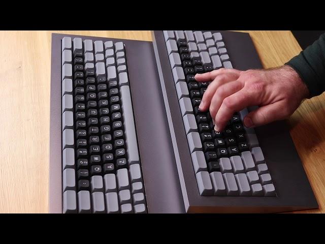 Typing Demo: Matias Click vs. Alps SKCM Blue