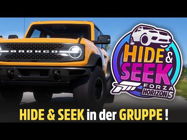 Mit Gruppen Taktik wird alles anders? 🫣 - HIDE & SEEK - FORZA HORIZON 5 MULTIPLAYER