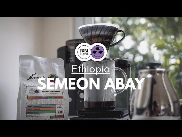 How to Brew Semeon Abay Coffee by People Temple Roastery - Manual Brew Only