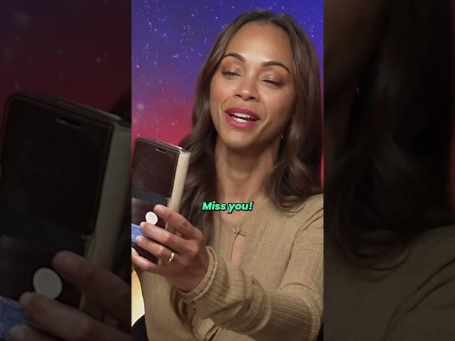 Zoe Saldana Speaking Italian 