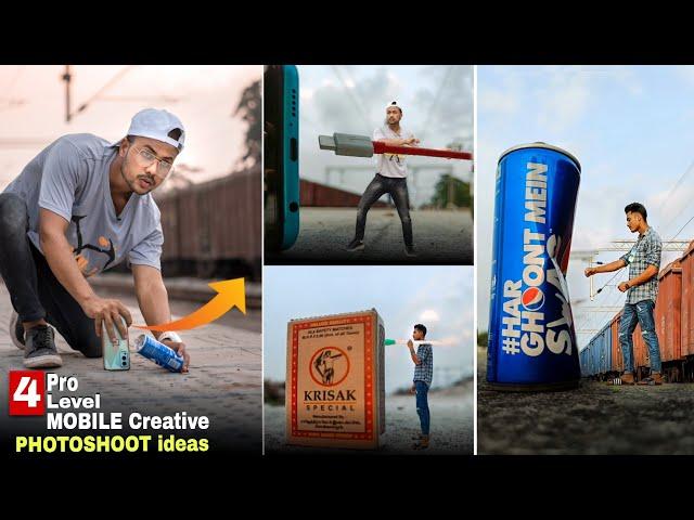 4 Pro Creative Photography with Mobile Phone | Creative mobile photography ideas at home | Creative