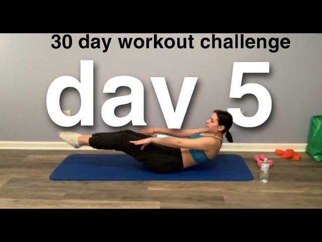 Day #5 New Years Workout Challenge, Intense Weight Loss
