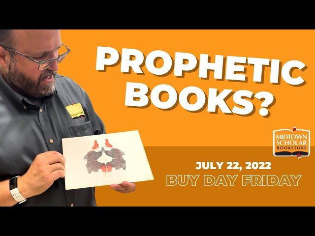 Prophetic Books  Buy Day Friday  July 22, 2022