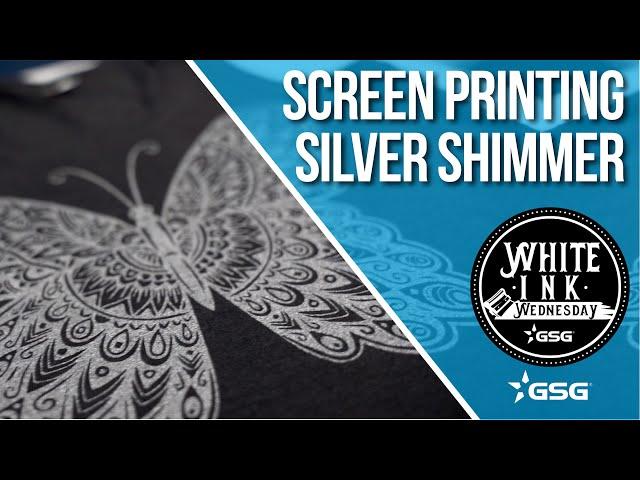 Avient Infinite FX Silver Shimmer | White Ink Wednesday