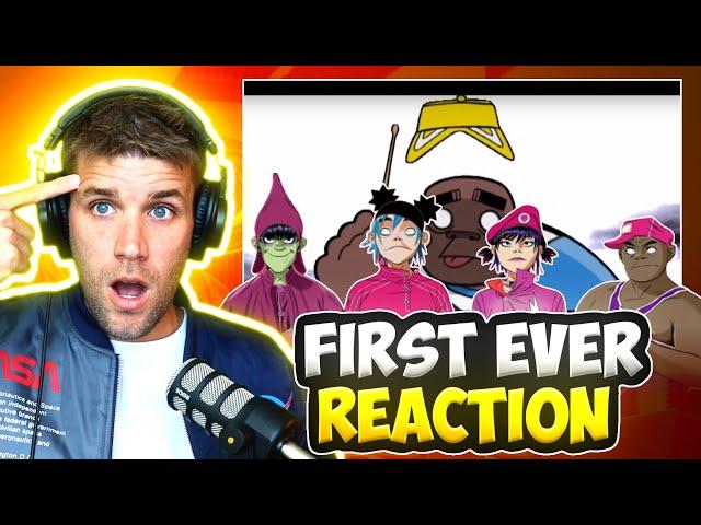 Rapper Reacts to Gorillaz FOR THE FIRST TIME!! | Clint Eastwood (First Reaction)