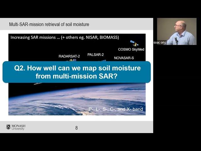 Prof. Jeffrey Walker | Towards Next-generation Soil Moisture Mapping Technology