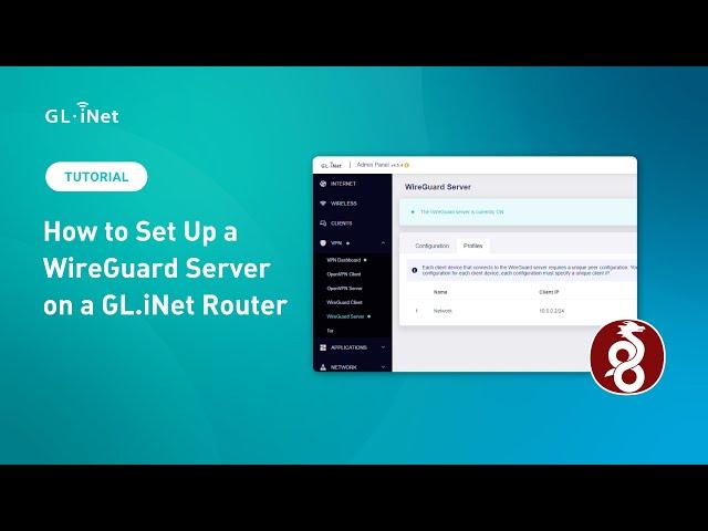 How to Set Up a WireGuard Server on a GL.iNet Router