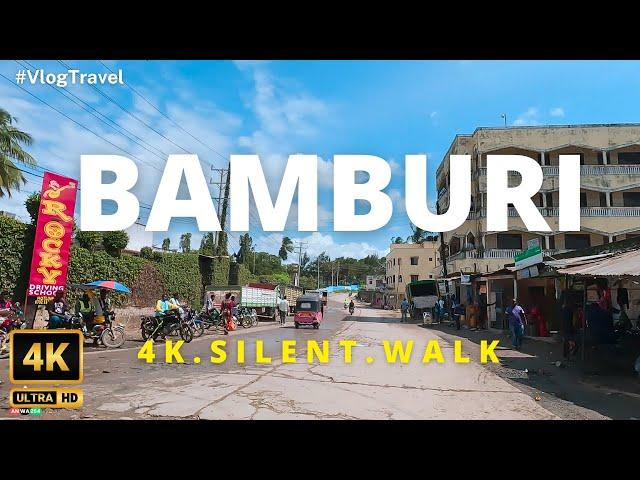 Bamburi, Mombasa: Explore the Tranquil Beauty | 4K HDR | Walking Tour