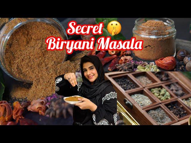 My Secret  Biryani Masala Powder ️ Taste of Chennai Biryani Masala  Special Garam Masala Recipe