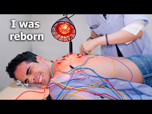 ASMR: Chinese ELECTRIC Acupuncture, Chiropractic, Cupping and Massage Totally Fixed Me