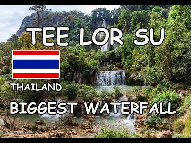 THI LO SU WATERFALL: Thailand's biggest waterfall in Umphang District, Tak Province.