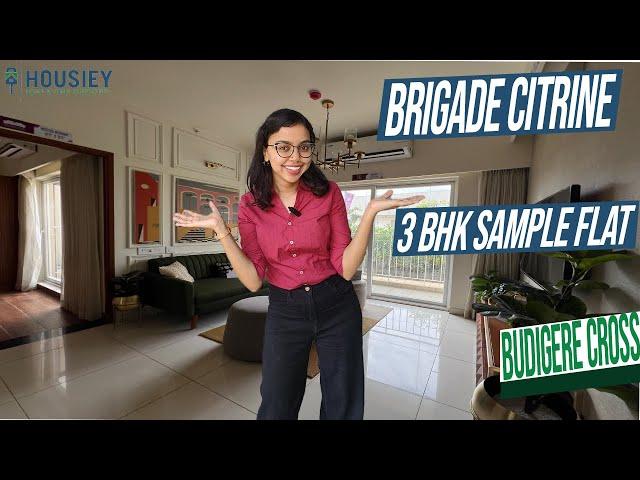 Brigade Citrine Model Flat [2025] | 3 BHK Tour | Brigade Budigere Project