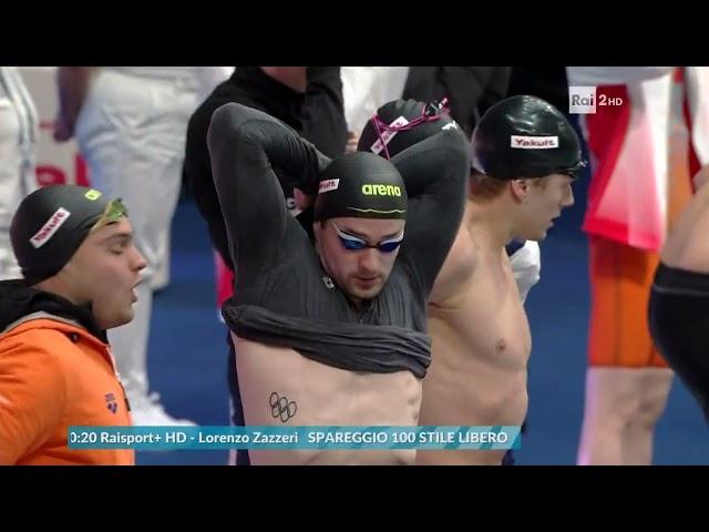 THOMAS CECCON WSC Budapest 2022  4 x100 medley relay mixed final