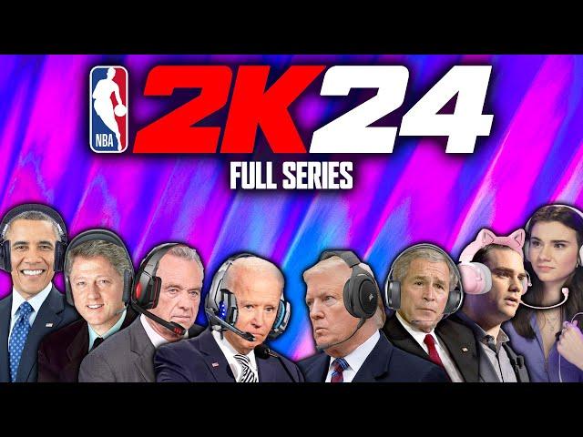 US Presidents Play NBA 2K24 (FULL SERIES)