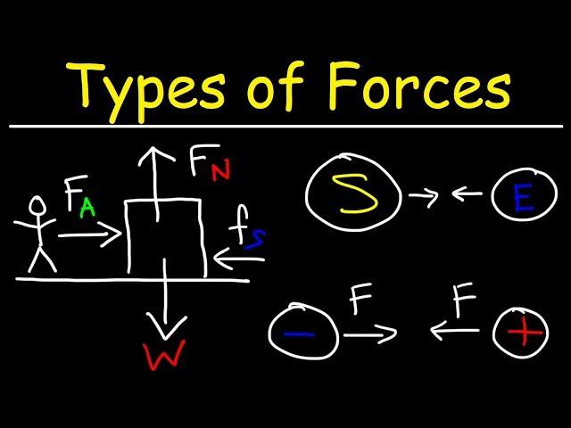 How Many Different Types of Forces Are There In Physics?