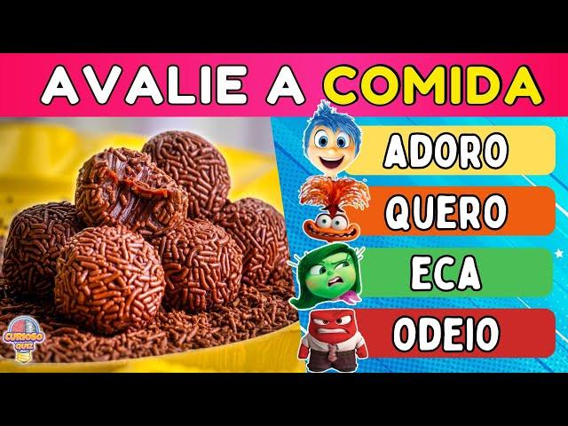  DIVERTIDA MENTE 2 | AVALIE A COMIDA COM EMOÇÕES #1