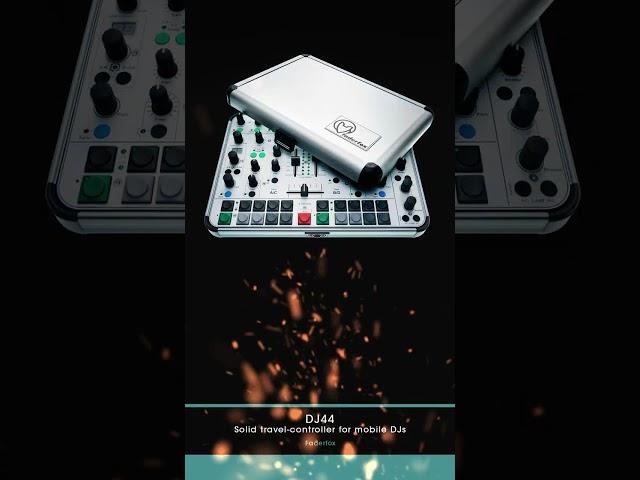  DJ44 - solid travel-controller for mobile DJs by Faderfox