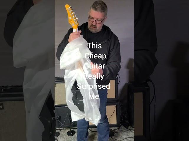 This Cheap Guitar Really Surprised Me #guitar #cheapguitar #samick