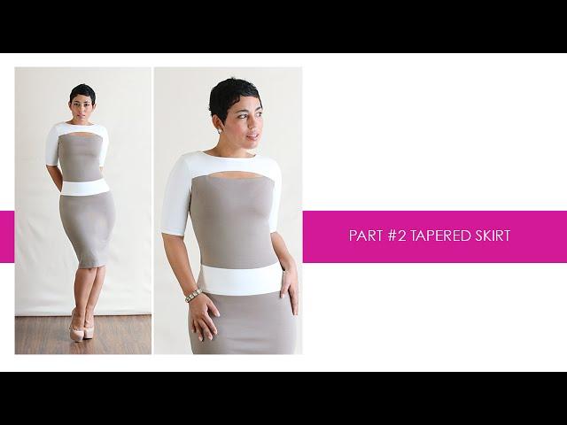 Mimi G Style for Simplicity, Pattern 1276 Tutorial. Part #2 Tapered Skirt.