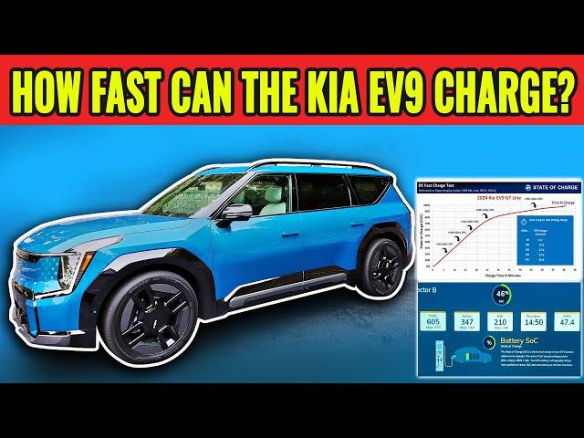 How Fast Does The Kia EV9 Charge?