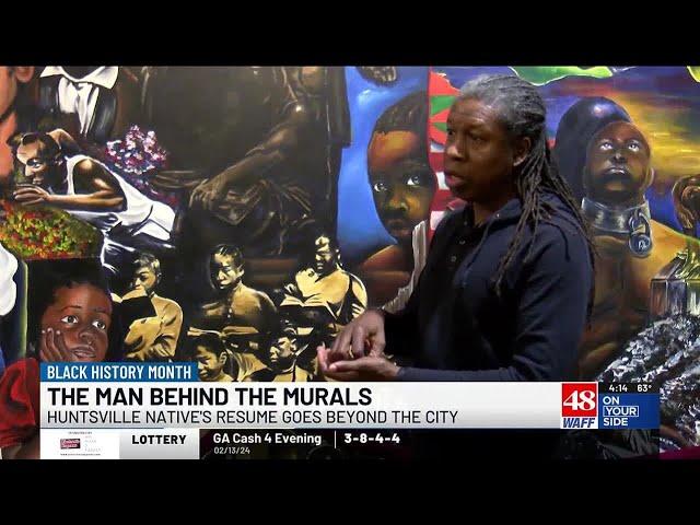 Man behind the murals: Huntsville artist shares journey into 25-year-long career